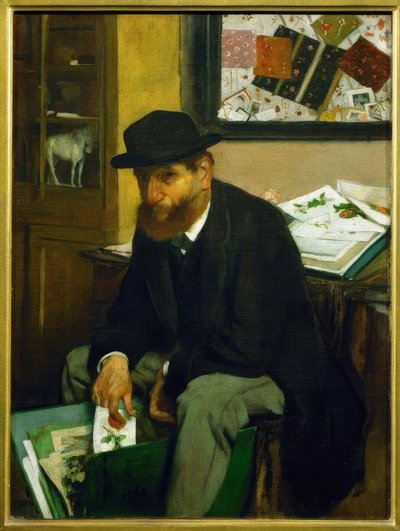 De prentenkijker door Edgar Degas